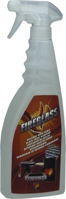 FIREGLASS čistící prostředek pro sklo a keramiku krbů Faren 750 ml s rozprašovačem